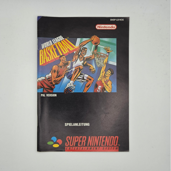 Snes Manual World League Basketball