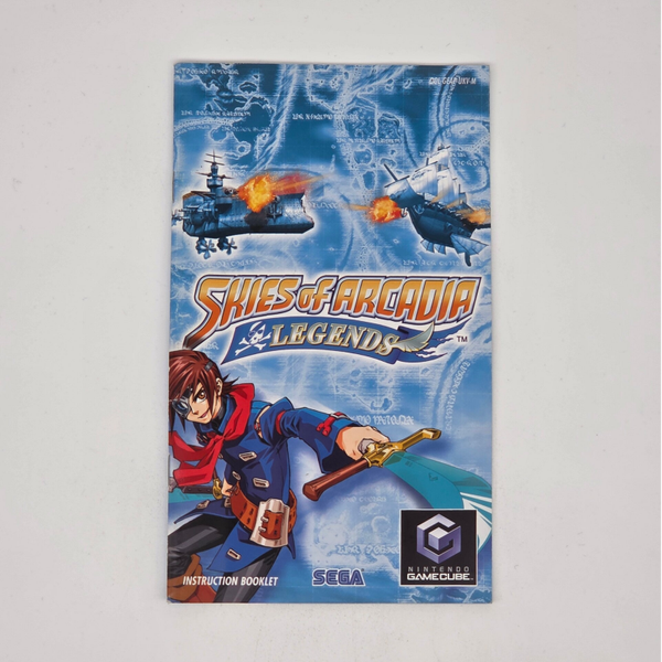 Gamecube Manual Skies of Arcadia