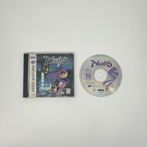Sega Saturn Nights into Dreams (Usa)