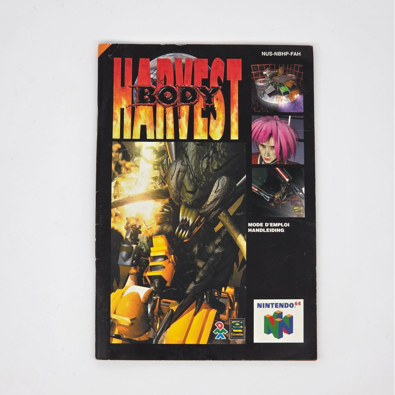 N64 Manual Body Harvest