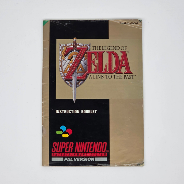 Snes Manual The Legend of Zelda: A Link to the Past