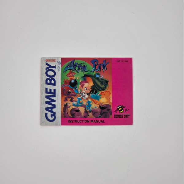 Gameboy Manual Atomic Punk