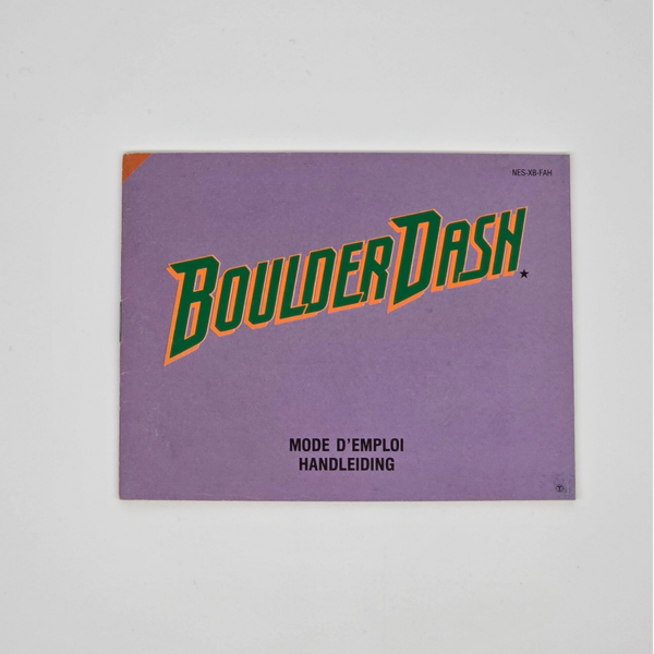 Nes Manual Boulder Dash