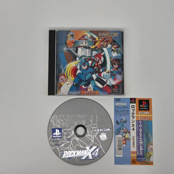 Playstation 1 Rockman X4 Japans
