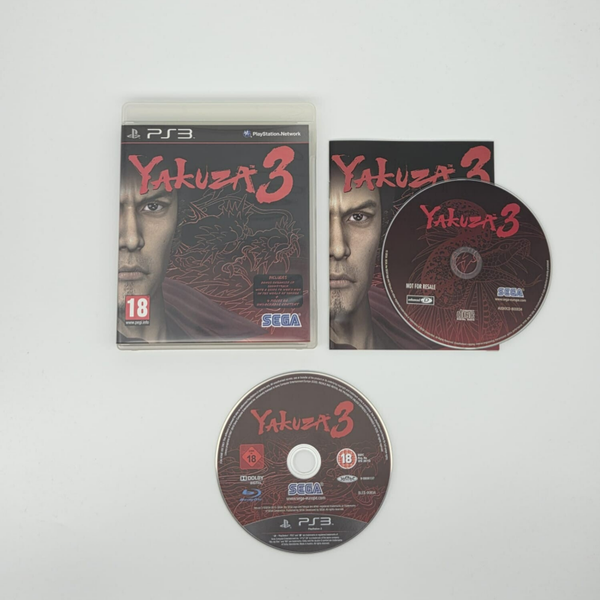 PlayStation 3 Yakuza 3 + Bonus Soundtrack CD