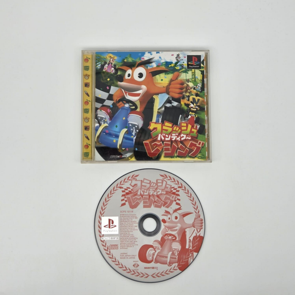 Playstation 1 Crash Bandicoot Racing Japans
