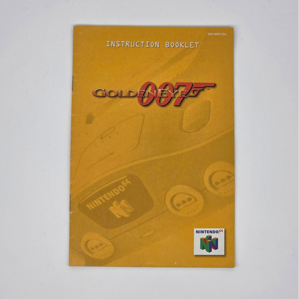 N64 Manual 007 Goldeneye
