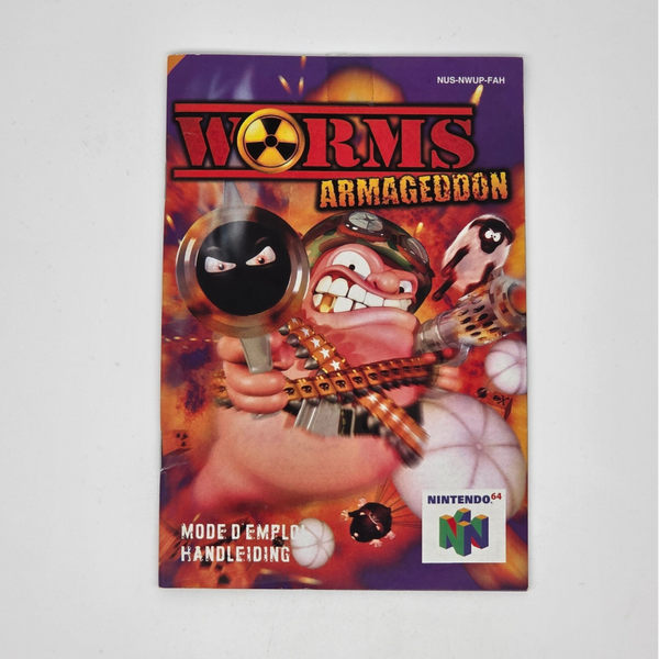 N64 Manual Worms Armageddon