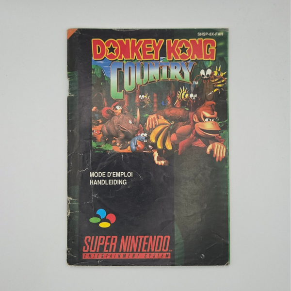 Snes Manual Donkey Kong Country