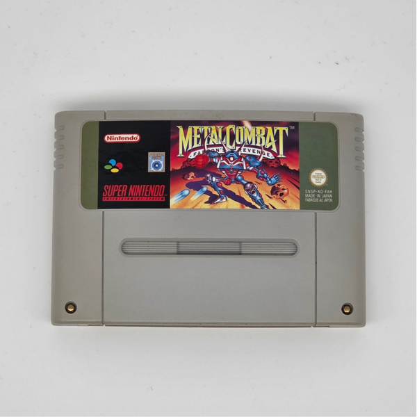 Snes Metal Combat: Falcon's Revenge