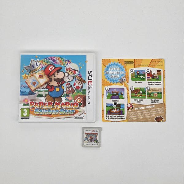 Nintendo 3ds Paper Mario: Sticker Star