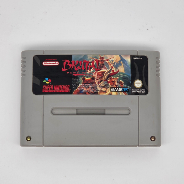 Snes Brutal: Paws of Fury