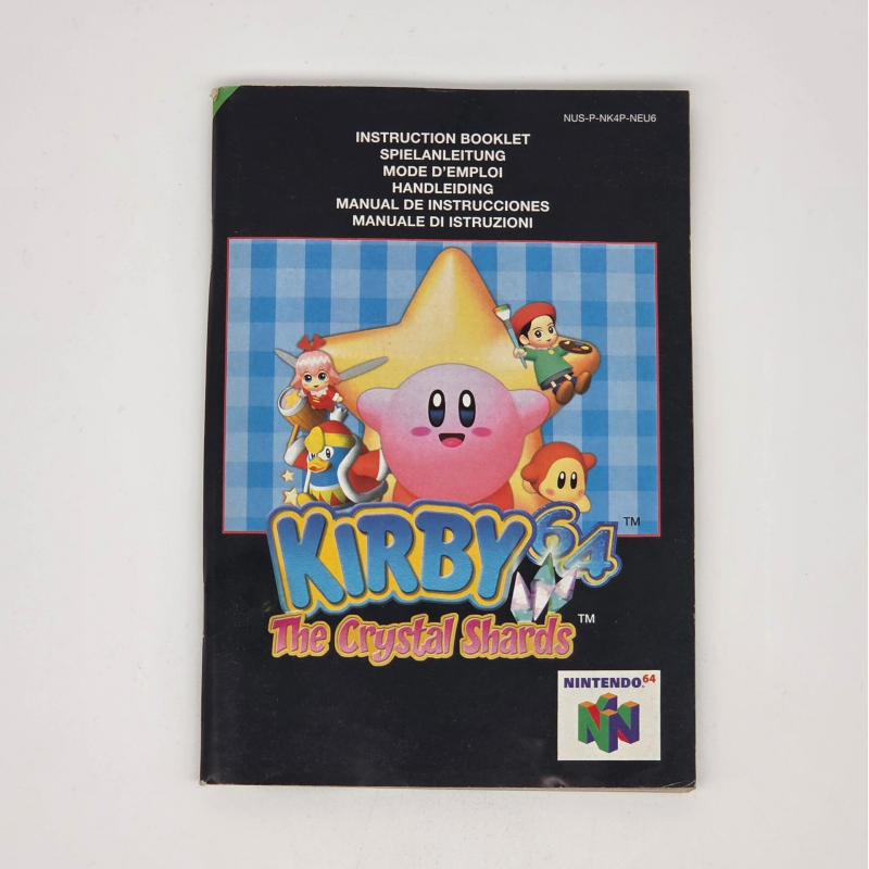N64 Manual Kirby 64: The Crystal Shards