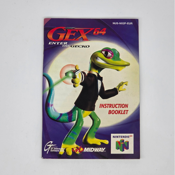 N64 Manual GEX 64 Enter The Gecko