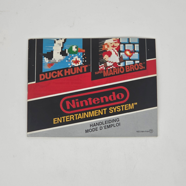 Nes Manual Duckhunt/ Mario Bros