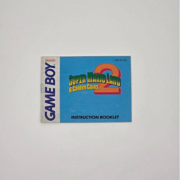 Gameboy Manual Super Mario Land 2