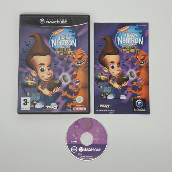 Gamecube Jimmy Neutron Boy Genius: Attack of the Twonkies