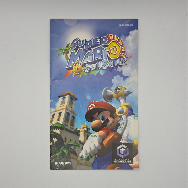 Gamecube Manual Super Mario Sunshine