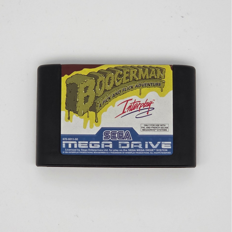 Mega Drive Boogerman: A Pick and Flick Adventure