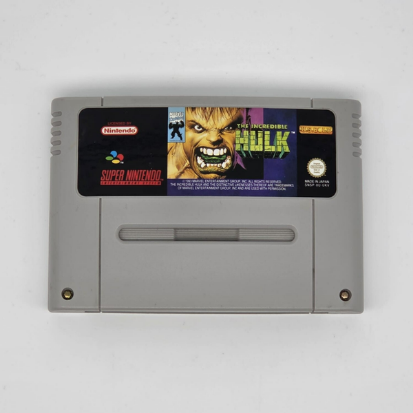 Snes The Incredible Hulk