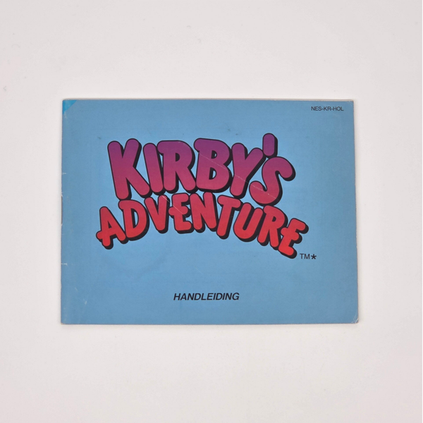 Nes Manual Kirby's Adventure