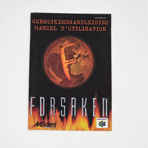 N64 Manual Forsaken