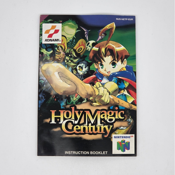 N64 Manual Holy Magic Century