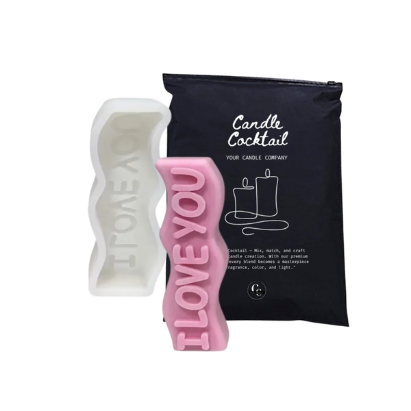 Kerzenform | I Love You | Candle Cocktail® | #49