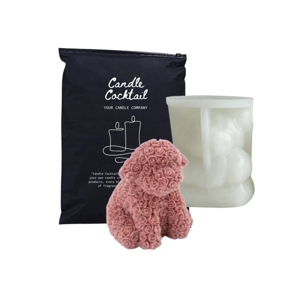 Kerzenform | Rosen-Schaf | Candle Cocktail® | #156