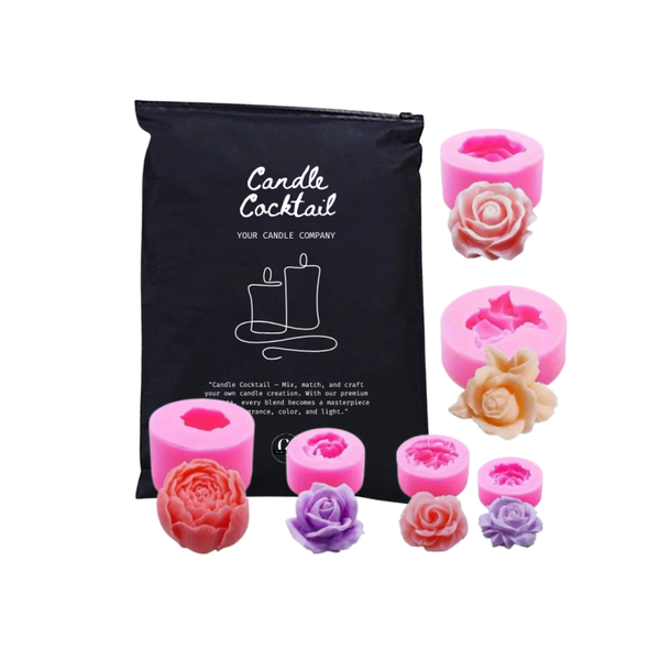 Kerzenformen | Rosen Set | Candle Cocktail®