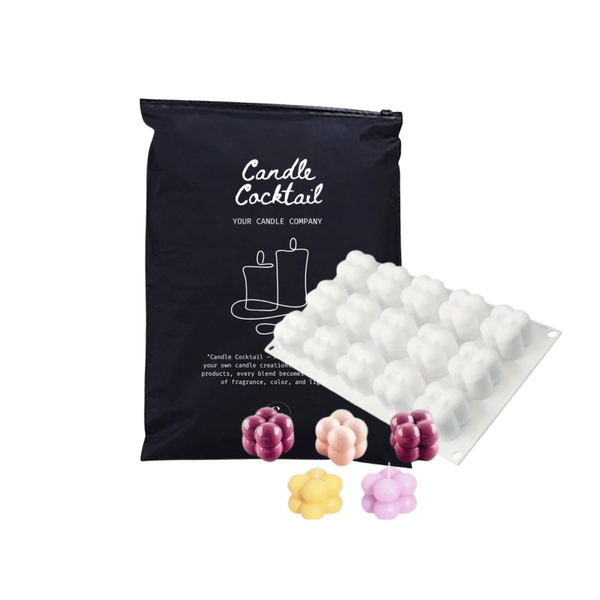 Kerzenform | 15 × Mini Blasenkerze | Candle Cocktail®