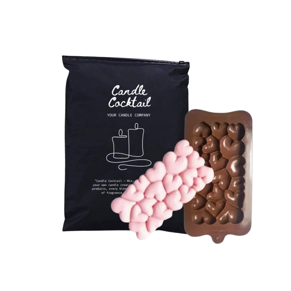 Kerzenform | Einzelner Herzenriegel | Candle Cocktail® | #127