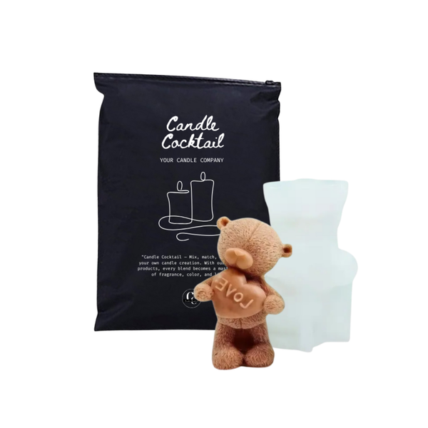 Kerzenform | Valentinsbärchen | #146