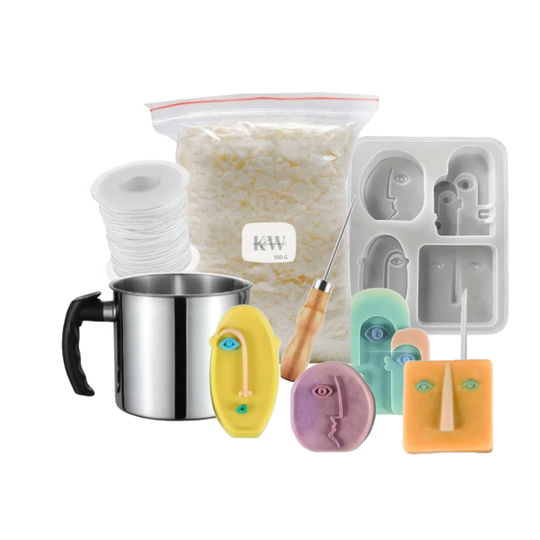 Kerzen selber machen | Geometrische Kerzen | M