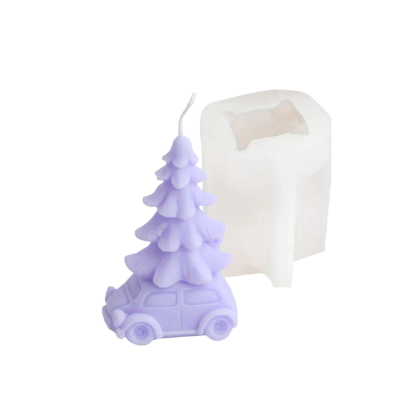 Kerzenform | Fahrender Weihnachtsbaum | Candle Cocktail® | #102