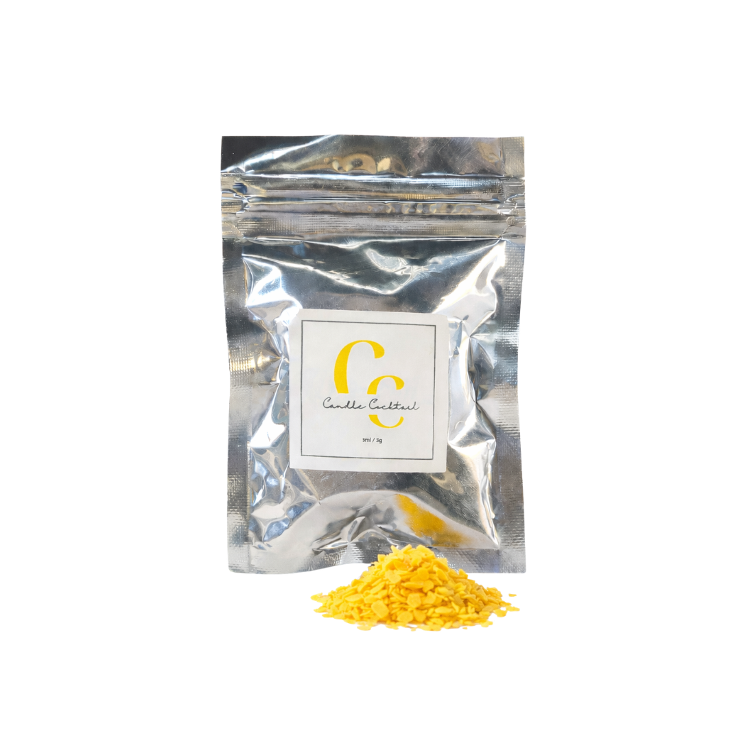 Farbflocken | 5g | Gelb | Candle Cocktail®