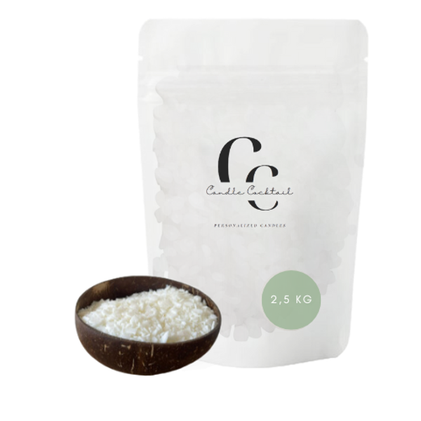 Sojawachs für Behälter | 2,5 KG | Ökologisches Kerzenwachs