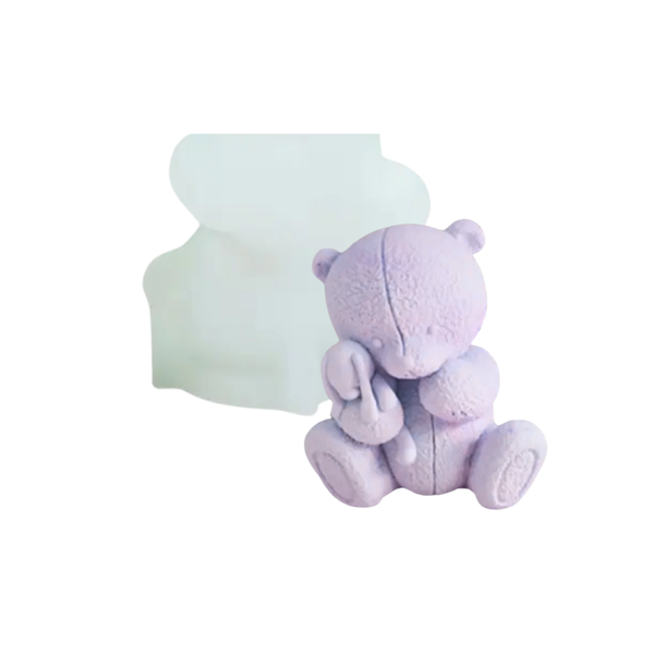 Kerzenform | Knuffeltiere | 7x7,8 cm | Candle Cocktail®
