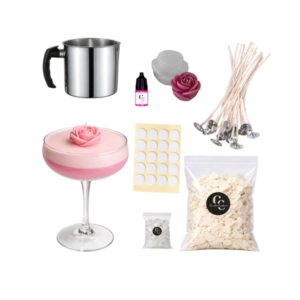 Zelf Love Martini Kaarsen Maken | M | Candle Cocktail®