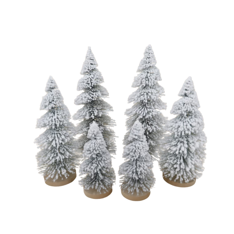 Deko | 6 Deko-Tannenbäume | Groß | Candle Cocktail®