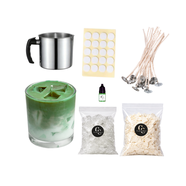 Matcha-Kerzen selbst herstellen | M | Candle Cocktail®