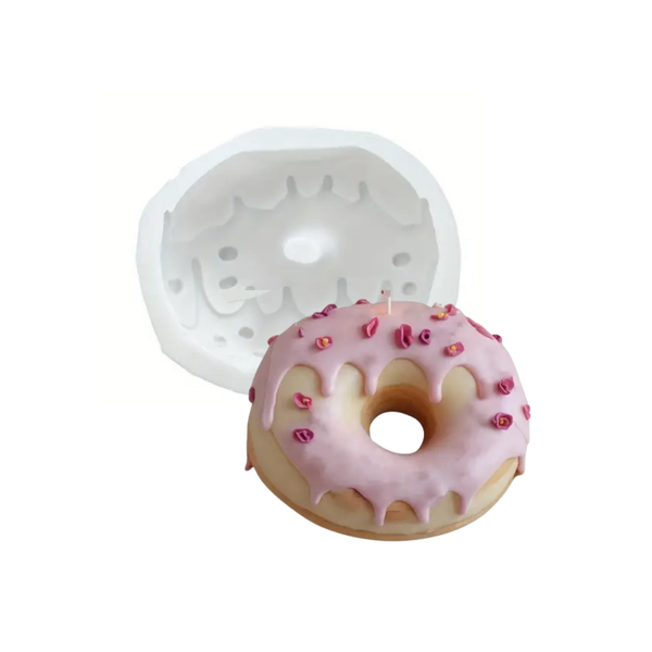 Kerzenform | Süßer Donut | #185