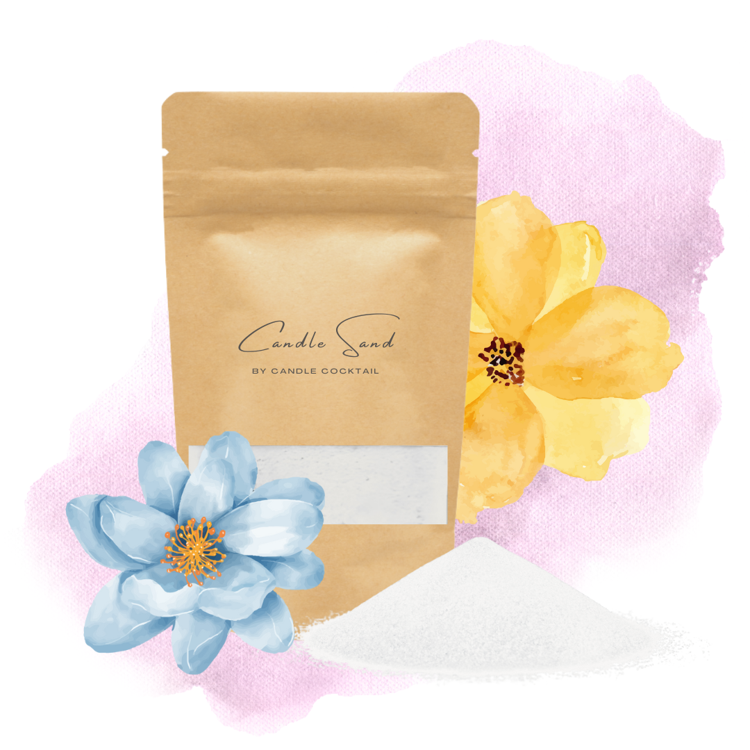 Candle Cocktail® Duft-Kerzensand | Blumenfelder | Inkl. Dochte