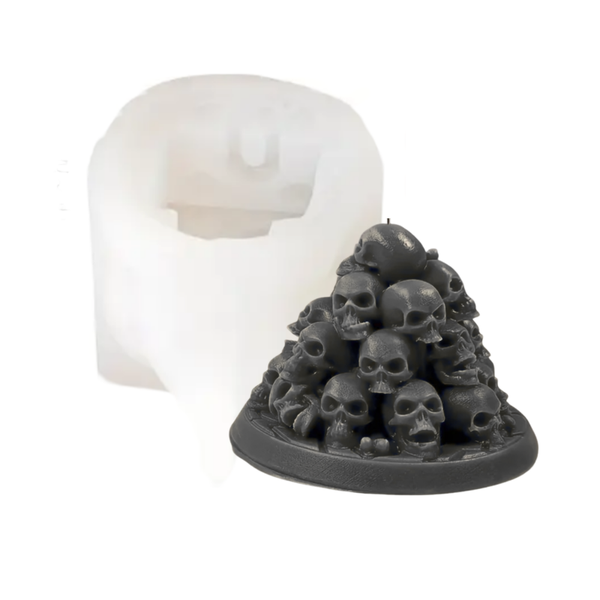 Kerzenform | Totenkopf-Berg | Candle Cocktail® | #124