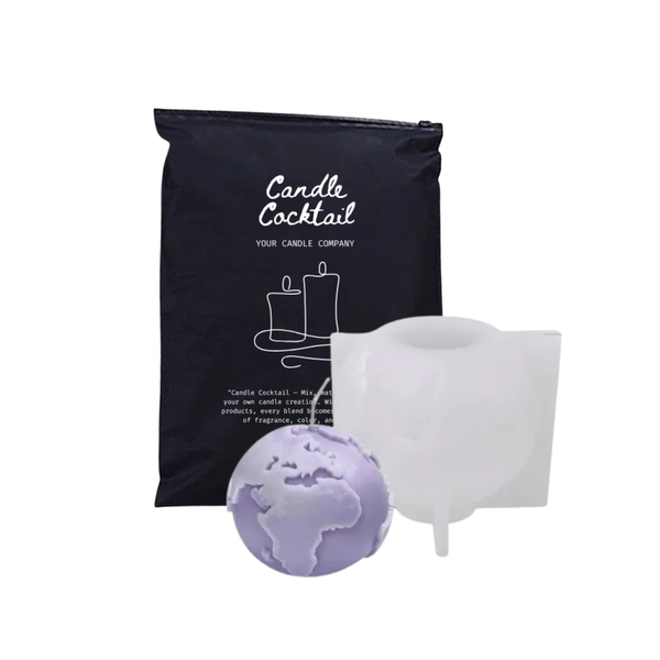 Kerzenform | Globus | 13×10,2 cm