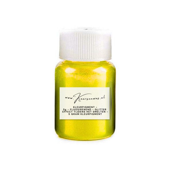 Fluoreszierendes Farbpigment | Gelb | 5g