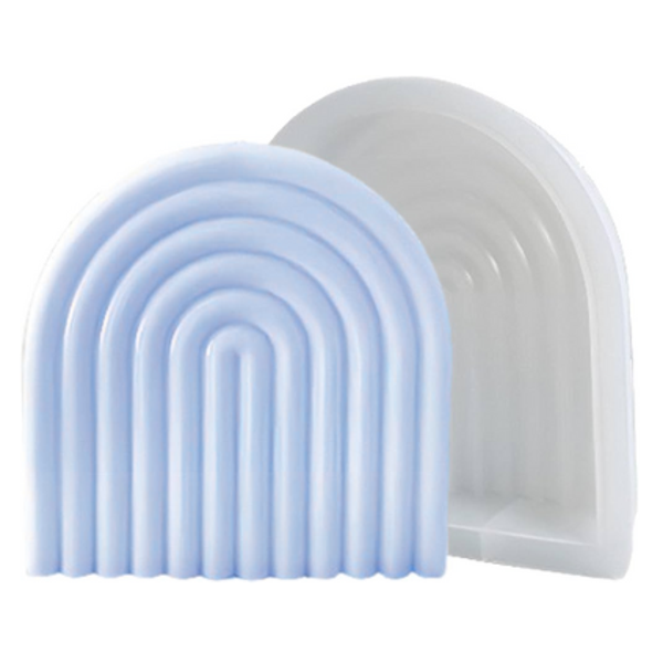 Kerzenform | Regenbogen XL | 17,5 x 17,5 cm | Candle Cocktail®