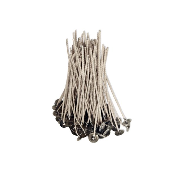 Gebogene Kerzendochte | Größere Flamme | 10 cm