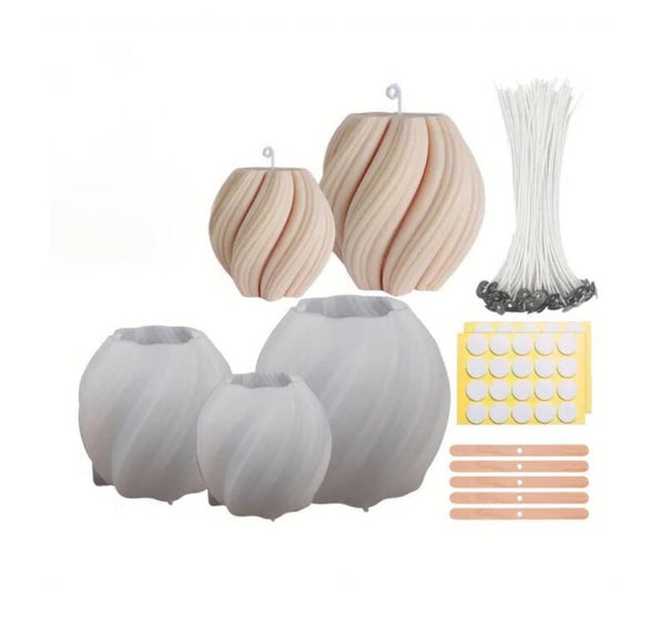 Kerzenformen | Swirl Set