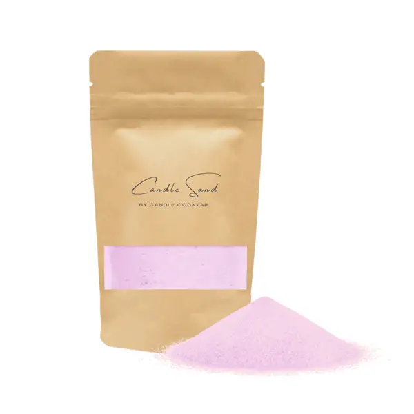 Kerzensand | Bubblegum Pink | 10 KG mit 160 Dochten | Candle Cocktail®